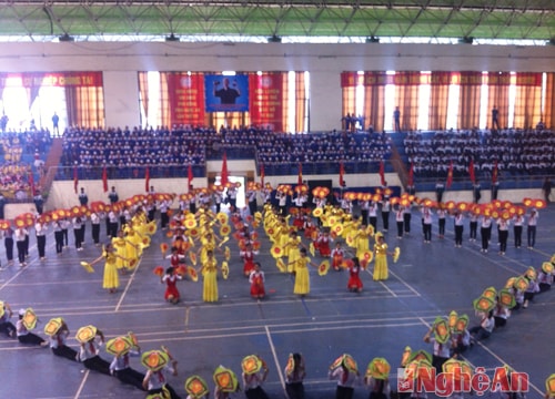 Tổng duyệt Hội khỏe Phù Đổng tỉnh Nghệ An lần thứ 16