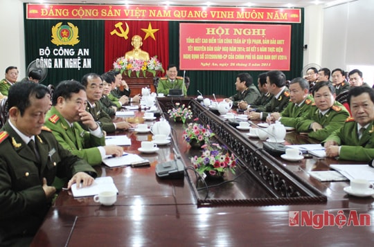 Tổng kết cao điểm tấn công, trấn áp tội phạm dịp Tết Nguyên đán