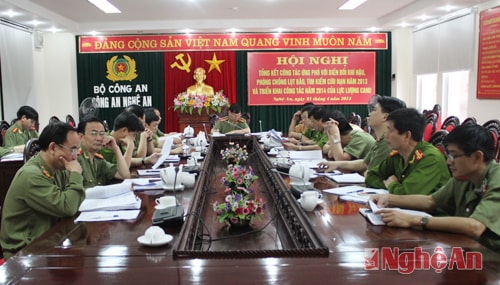 Hội nghị tổng kết công tác ứng phó biến đổi khí hậu, PCLB, TKCN