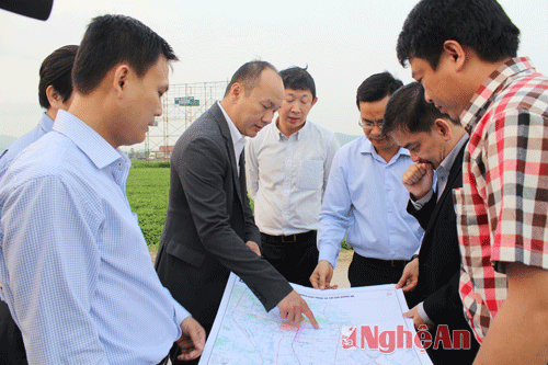 Tập đoàn SEMBCORP (Singapore) khảo sát đầu tư tại Nghệ An