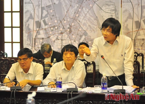 Lấy ý kiến phản biện đồ án quy hoạch chung xây dựng TP Vinh