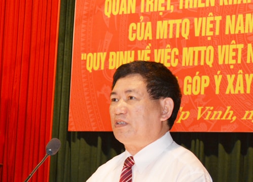 Phát huy vai trò của MTTQ trong việc giám sát, phản biện xã hội