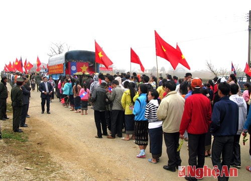 Bàn giao 31 bộ hài cốt liệt sĩ quân tình nguyện Việt Nam