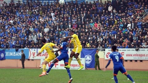 Lịch tường thuật trực tiếp vòng 13 V-League 2014