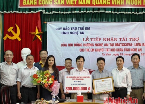 Hỗ trợ 300 triệu đồng cho trẻ em có hoàn cảnh khó khăn