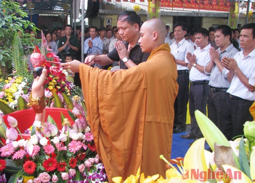 Chùa Yên Thái tổ chức Lễ Phật Đản Phật lịch 2558