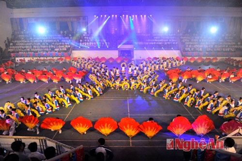 Khai mạc Đại hội TDTT tỉnh Nghệ An lần thứ VII, năm 2014