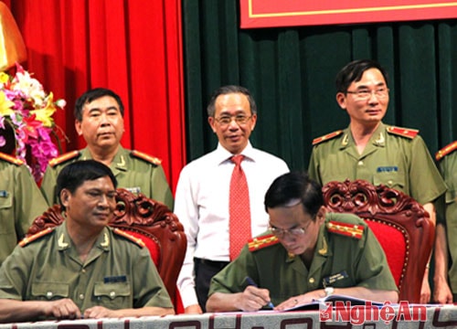 Xây dựng nếp sống văn hóa trong lực lượng công an nhân dân