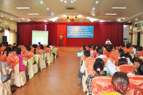 Nâng cao kỹ năng truyền thông Đề án sàng lọc trước sinh và sơ sinh