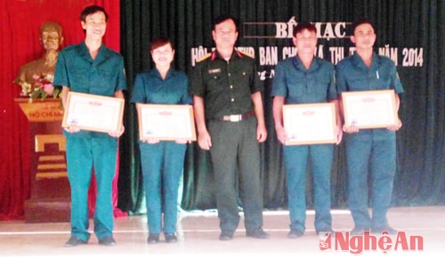 Hưng Nguyên: Bế mạc Hội thi Chính trị viên phó