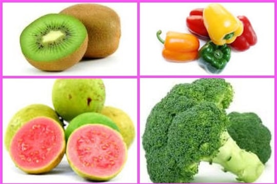 Rau quả ngăn ngừa lão hóa