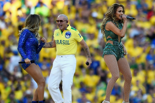 Ấn tượng sắc màu từ lễ khai mạc World Cup