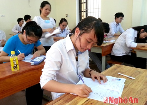 Nghệ An công bố tỷ lệ tốt nghiệp THPT năm 2014