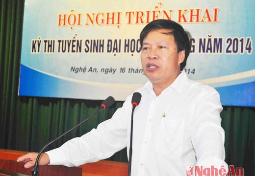 Triển khai Kỳ thi tuyển sinh đại học, cao đẳng năm 2014