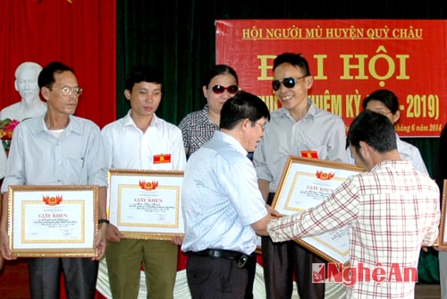 Hội người mù Quỳ Châu đại hội nhiệm kỳ 2014-2019