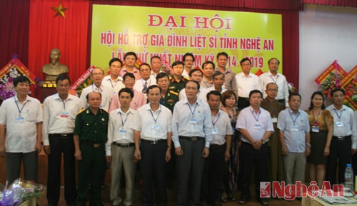 Đại hội Hội hỗ trợ gia đình liệt sỹ Nghệ An lần thứ nhất