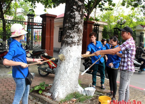 Phát động phong trào thanh niên vì cuộc sống cộng đồng