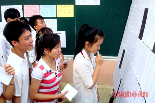 Quỳ Châu: 11 thí sinh bỏ môn thi đầu tiên không lý do