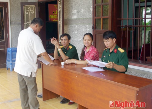 TX Hoàng Mai: 156 đối tượng hưởng chế độ trợ cấp một lần theo QĐ62