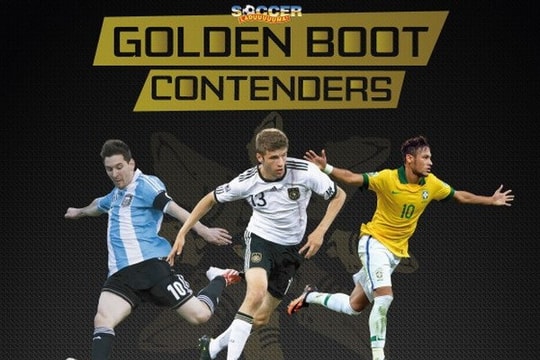 Vua phá lưới World Cup 2014: Không chỉ là cuộc chiến tay ba