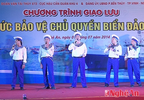 Giao lưu "Chung sức bảo vệ chủ quyền biển đảo Việt Nam"