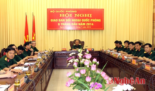 Đẩy mạnh công tác Đối ngoại Quốc phòng trong bảo vệ chủ quyền biển, đảo