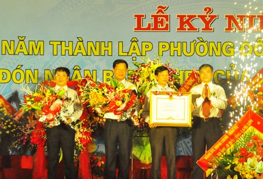 Phường Đông Vĩnh kỷ niệm 20 năm thành lập
