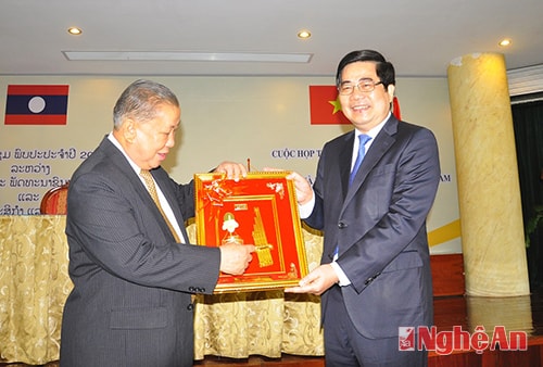 Lễ ký kết Bản thỏa thuận về nông, lâm nghiệp giữa Việt Nam và Lào