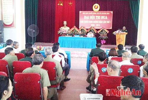 Đại hội thi đua "Cựu chiến binh gương mẫu" TX Hoàng Mai lần thứ I