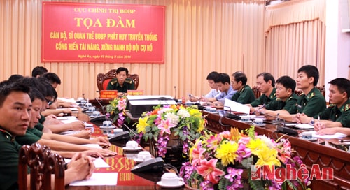 Phát huy tinh thần xung kích của chiến sỹ trẻ