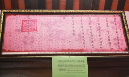 Thành phố Vinh tổ chức 222 năm ngày giỗ Hoàng đế Quang Trung