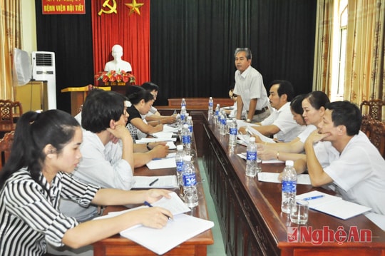 Khảo sát giá dịch vụ khám, chữa bệnh tại Bệnh viện Nội tiết tỉnh