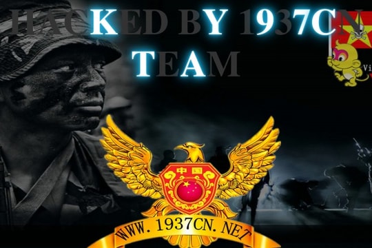 Tin tặc Trung Quốc tấn công hàng loạt website của Việt Nam