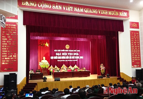 Thành phố Vinh: Đại hội cựu chiến binh gương mẫu lần thứ V