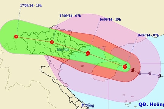 Công điện khẩn của UBND tỉnh về việc ứng phó với bão số 3