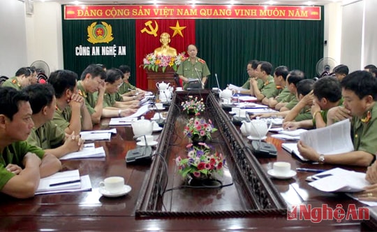 Xây dựng thế trận an ninh nhân dân vững chắc trên địa bàn Nghệ An