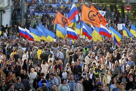 Biểu tình ở Matxcơva và những dấu hiệu bất thường!