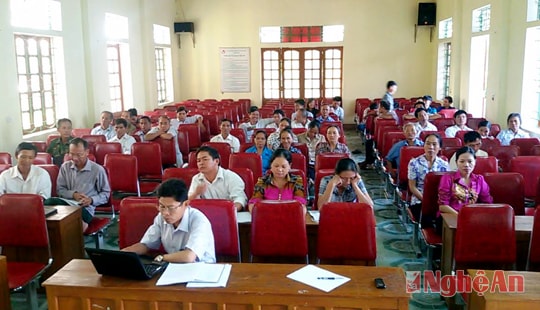 Bồi dưỡng kiến thức pháp luật về biên giới cho cán bộ xã Thanh Thủy