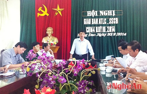 Hưng Nguyên: Giao ban cụm an toàn làm chủ sẵn sàng chiến đấu