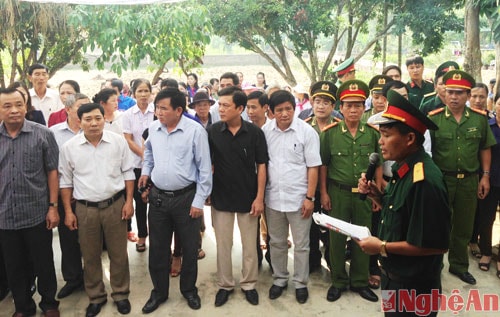 Quê nhà đưa tiễn người lính Nhà giàn hi sinh vì bình yên biển đảo