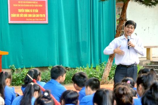 Tư vấn chăm sóc sức khỏe sinh sản cho học sinh THPT
