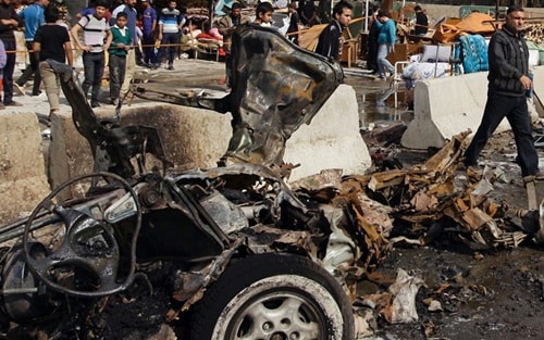 Đánh bom xe ở Iraq, hơn 40 người thiệt mạng