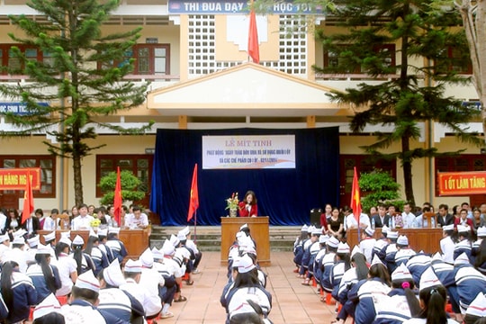 Quế Phong: Tỷ lệ sử dụng muối iốt đạt 93,33%