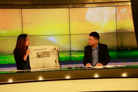 Cận cảnh trường quay ghi hình chạy thử Chào buổi sáng phiên bản mới