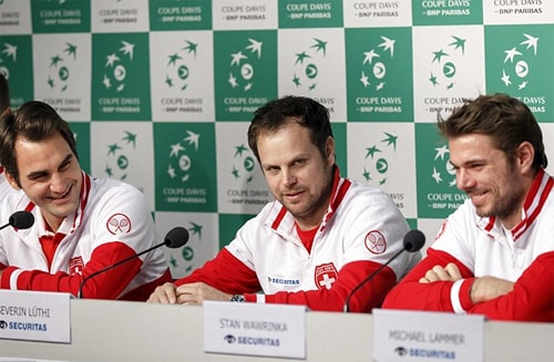 Roger Federer và Stan Wawrinka làm lành