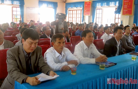 Huyện Anh Sơn công bố quy hoạch chi tiết Thị tứ Cầu Trù