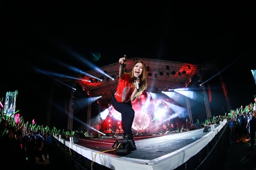 Mỹ Tâm thỏa mãn 'cơn khát' của người hâm mộ ở Hà Nội