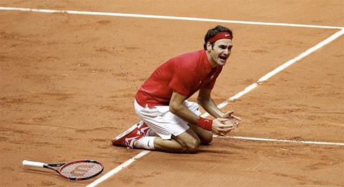 Roger Federer giúp Thụy Sĩ lần đầu tiên vô địch Davis Cup