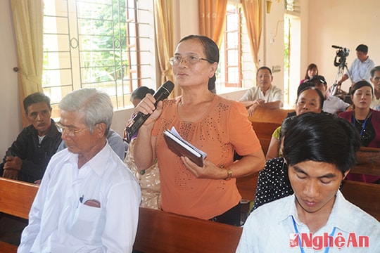 Đối thoại ở Thị xã Thái Hòa: Nâng cao trách nhiệm với nhân dân