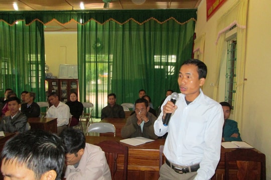 Giải quyết dứt điểm các tồn đọng tại khu TĐC Thủy điện Hủa Na